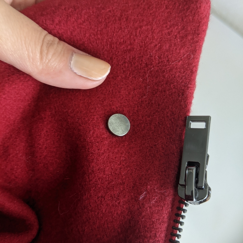 Mango Red Coat - Picture 6 of 7